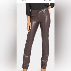 NYDJ Marilyn Straight Pants in Cordovan